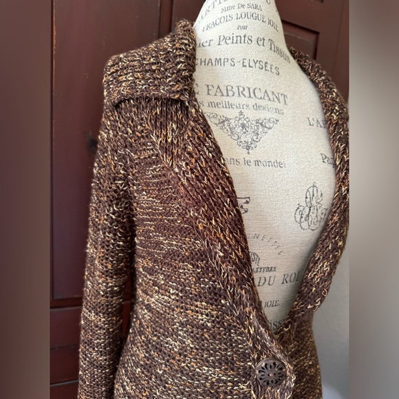 XL BCBG Brown Cardigan - Picture 7 of 15